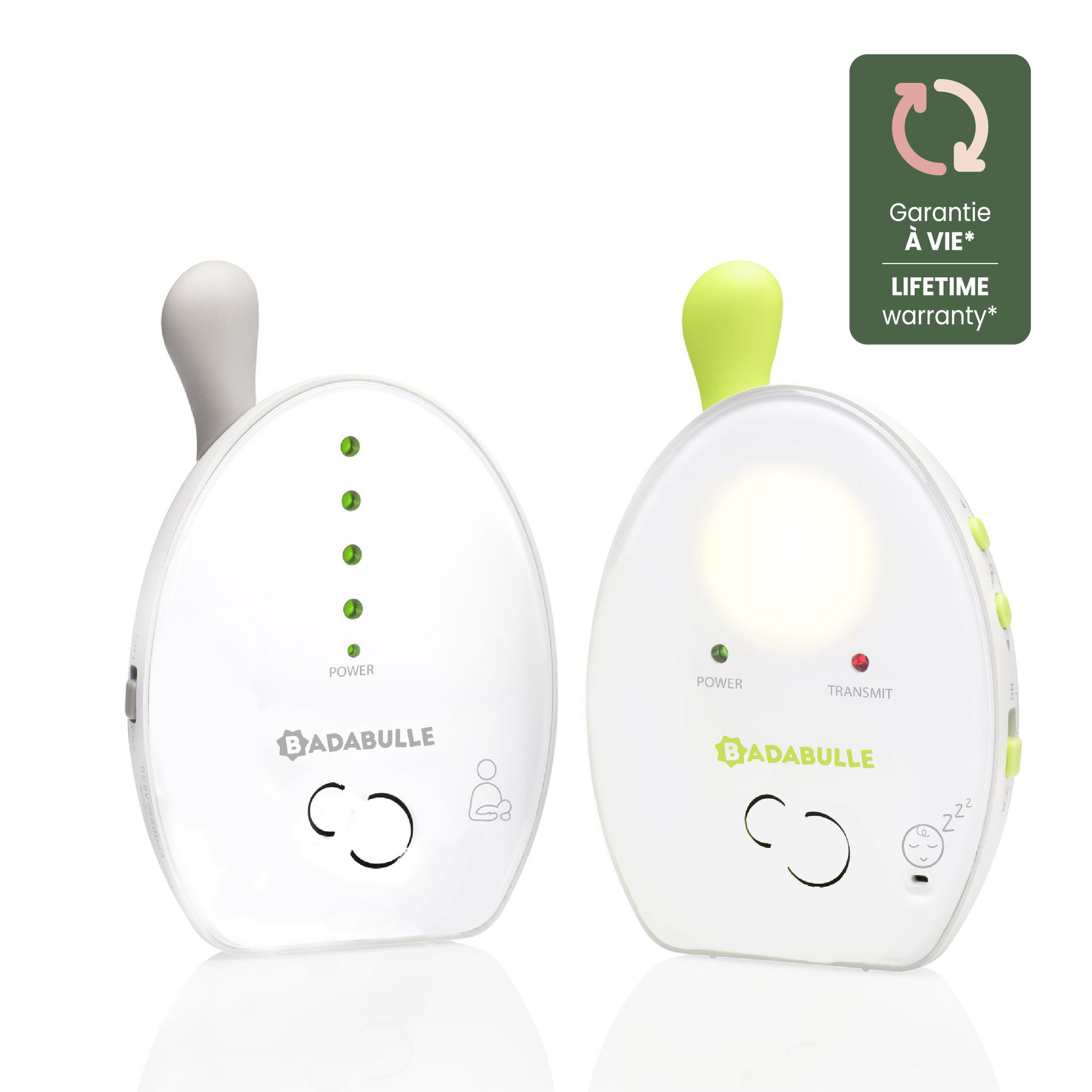 Voir la diapositive 2 : BADABULLE Ecoute-bébé babyphone online 500m 