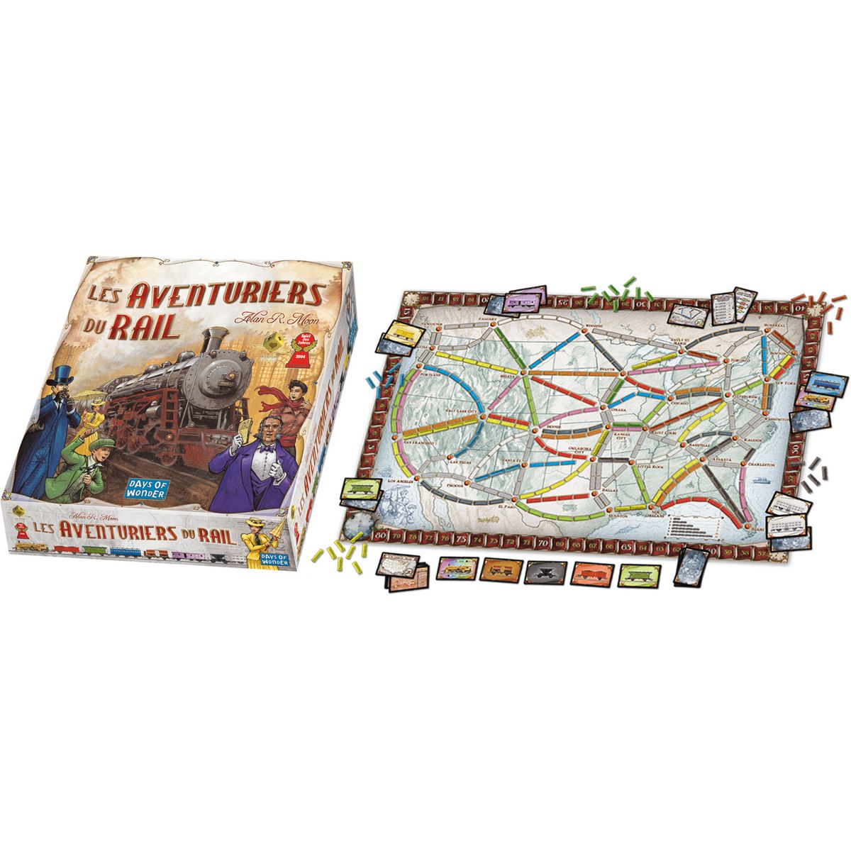 ASMODEE Les Aventuriers du Rail