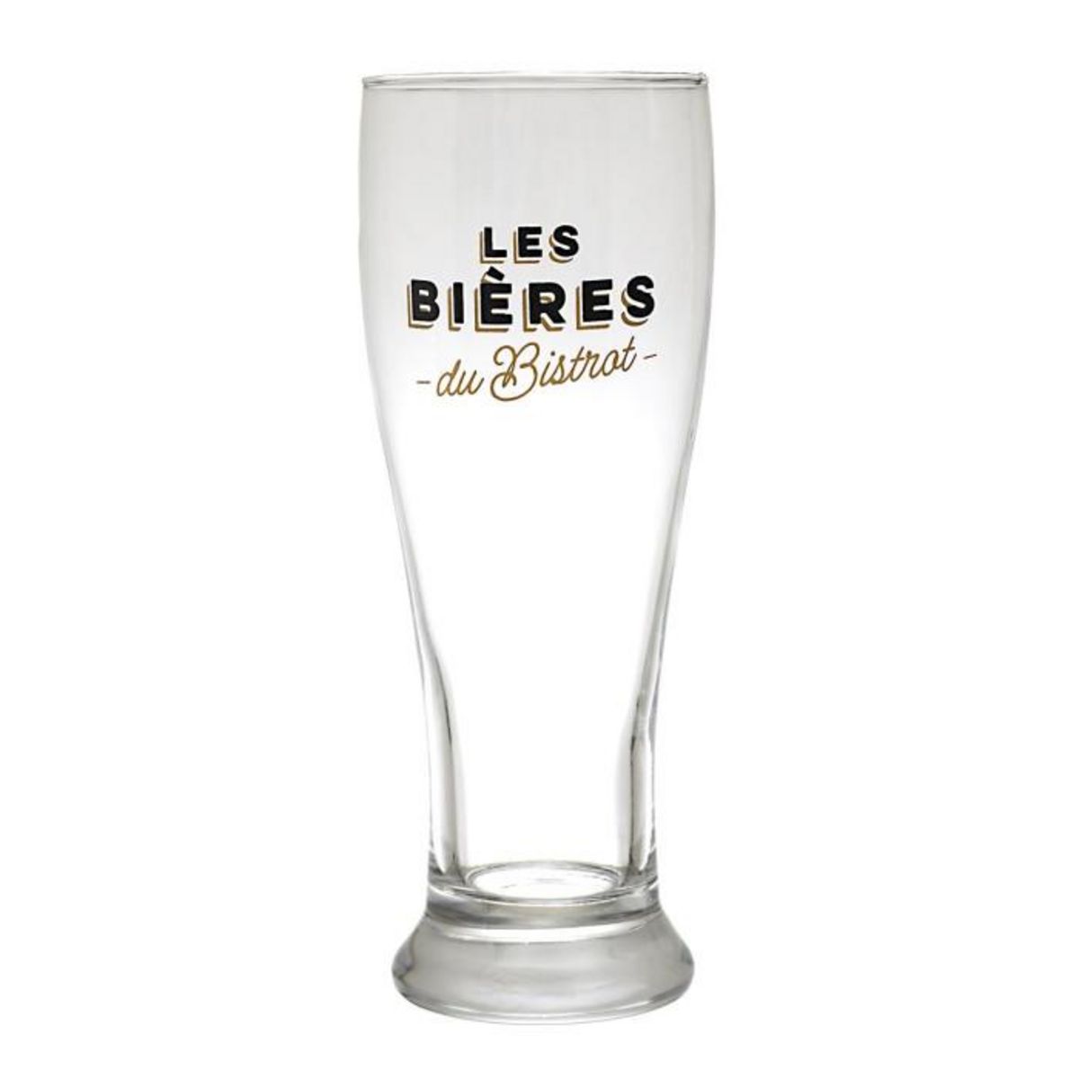 Paris Prix Coffret 4 Verres à Bières  Bistrot  47cl Transparent