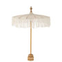 Voir la diapositive 1 : Paris Prix Parasol Déco sur Pied  Macramé  95cm Blanc