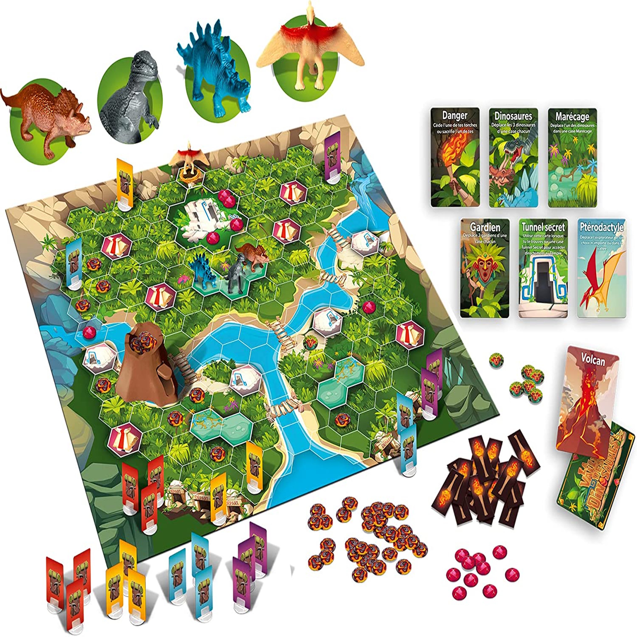 Voir la diapositive 3 : LANSAY Jeu La vallée des Dinosaures 