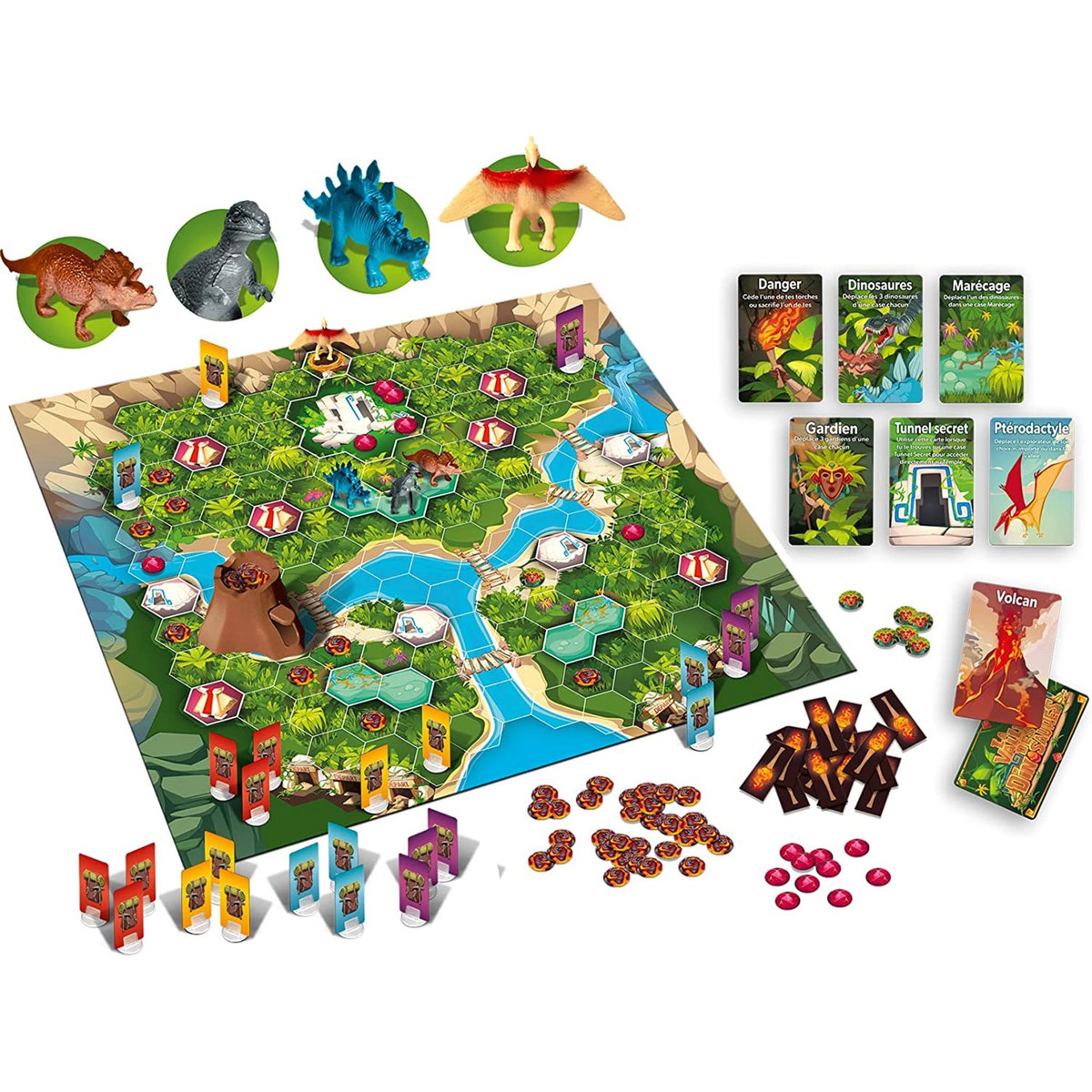 LANSAY Jeu La vallée des Dinosaures 