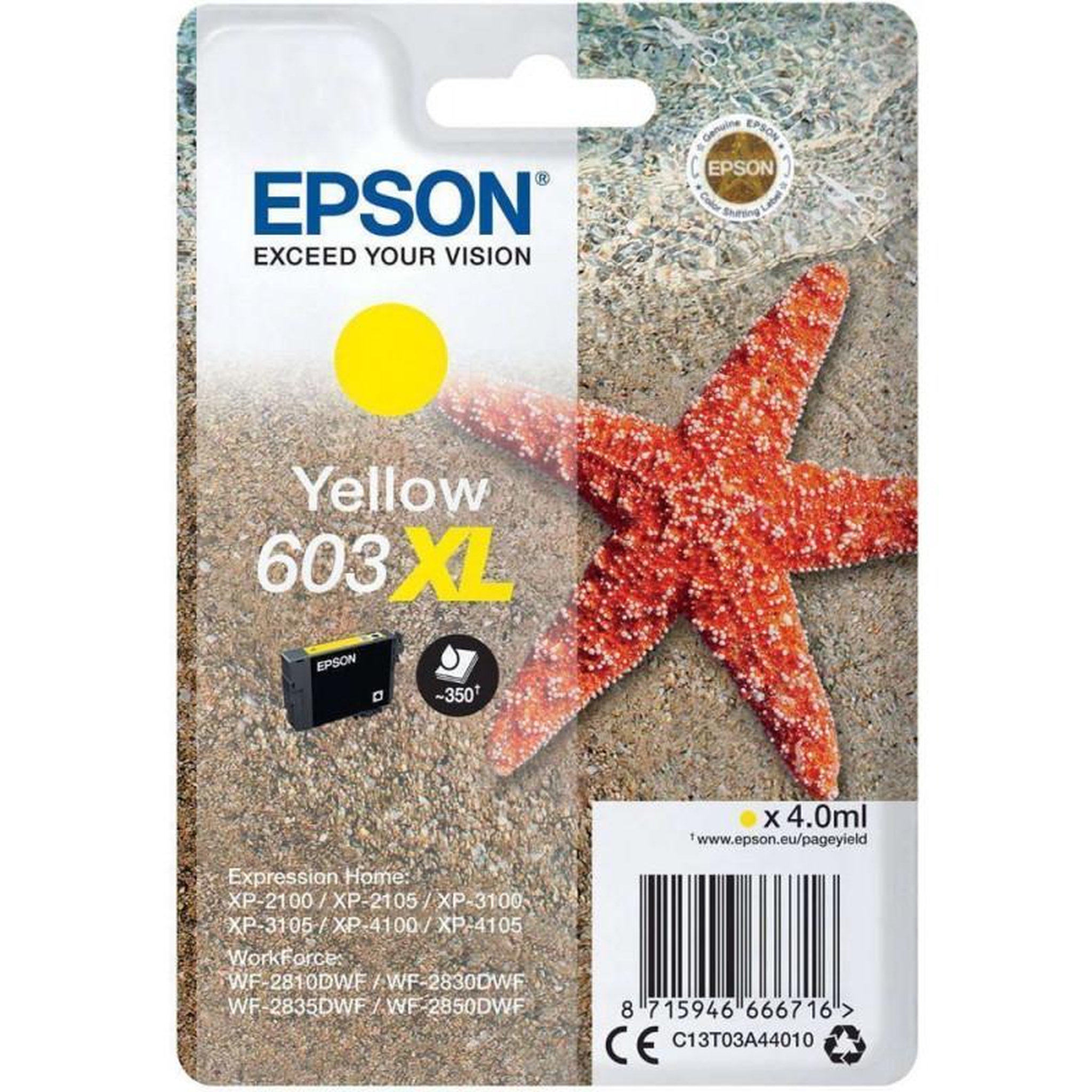Epson CONSOMMABLE EPSON C 13 T 03 A 44010