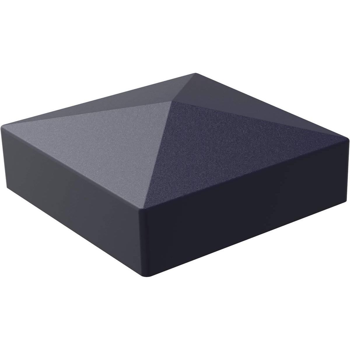 Habitat et Jardin Kit Clôture de 8 x 1.6m composite et aluminium + profilés de finitions - Kit de fixation offert - Gris