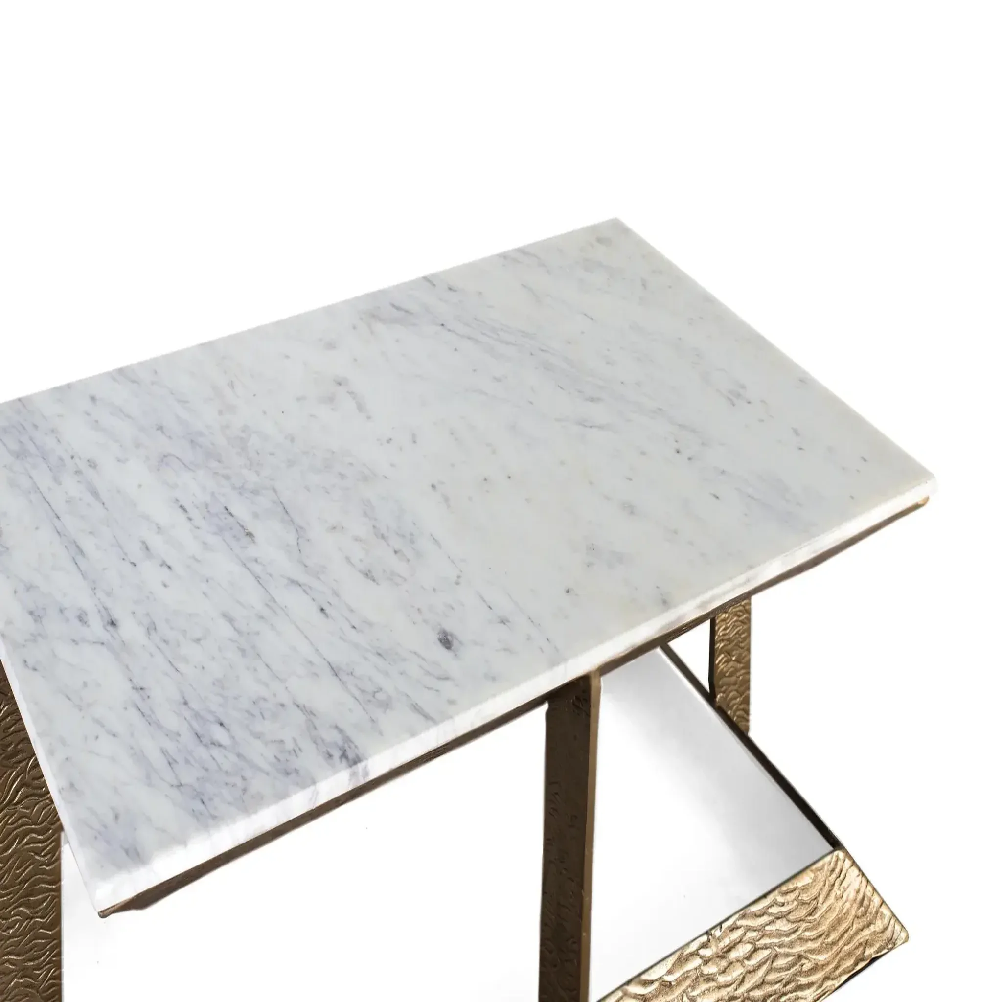 Voir la diapositive 3 : GINER Y COLOMER SL Table basse en marbre 107 cm style moderne contemporain