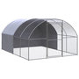 Voir la diapositive 1 : VIDAXL Poulailler d'exterieur 3x4x2 m Acier galvanise