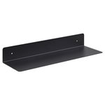 TOILINUX Etagère murale 1 tablette en métal. Coloris disponibles : Blanc