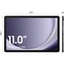Voir la diapositive 4 : Samsung Tablette Android Galaxy Tab A9+ 128Go Gris 5G