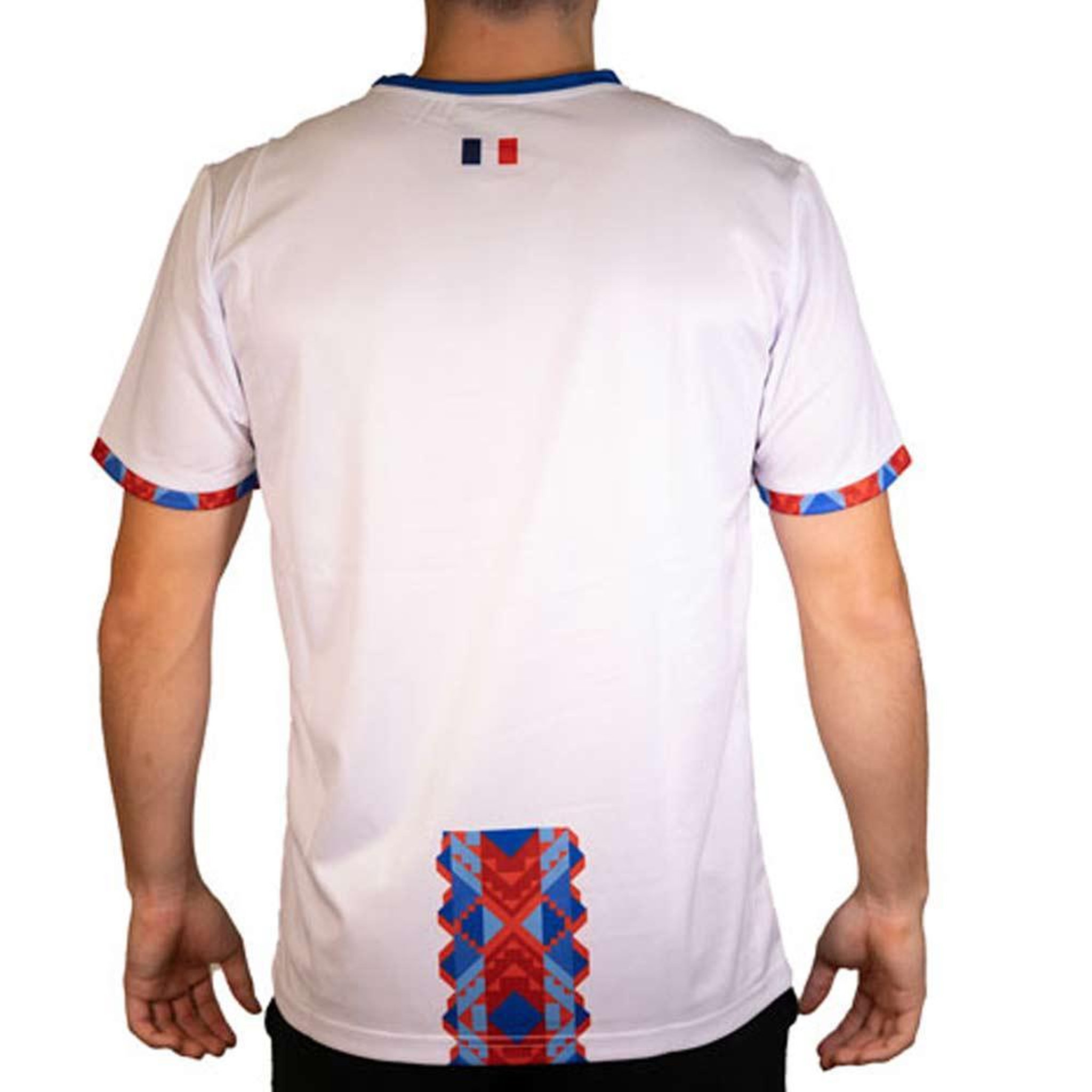 Voir la diapositive 2 : SPORTZONE Maillot de Football Blanc Sport Zone Paris