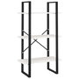 Voir la diapositive 2 : VIDAXL Etagere de rangement Blanc 60x30x105 cm Bois de pin massif