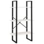 Voir la diapositive 2 : VIDAXL Etagere de rangement Blanc 60x30x105 cm Bois de pin massif