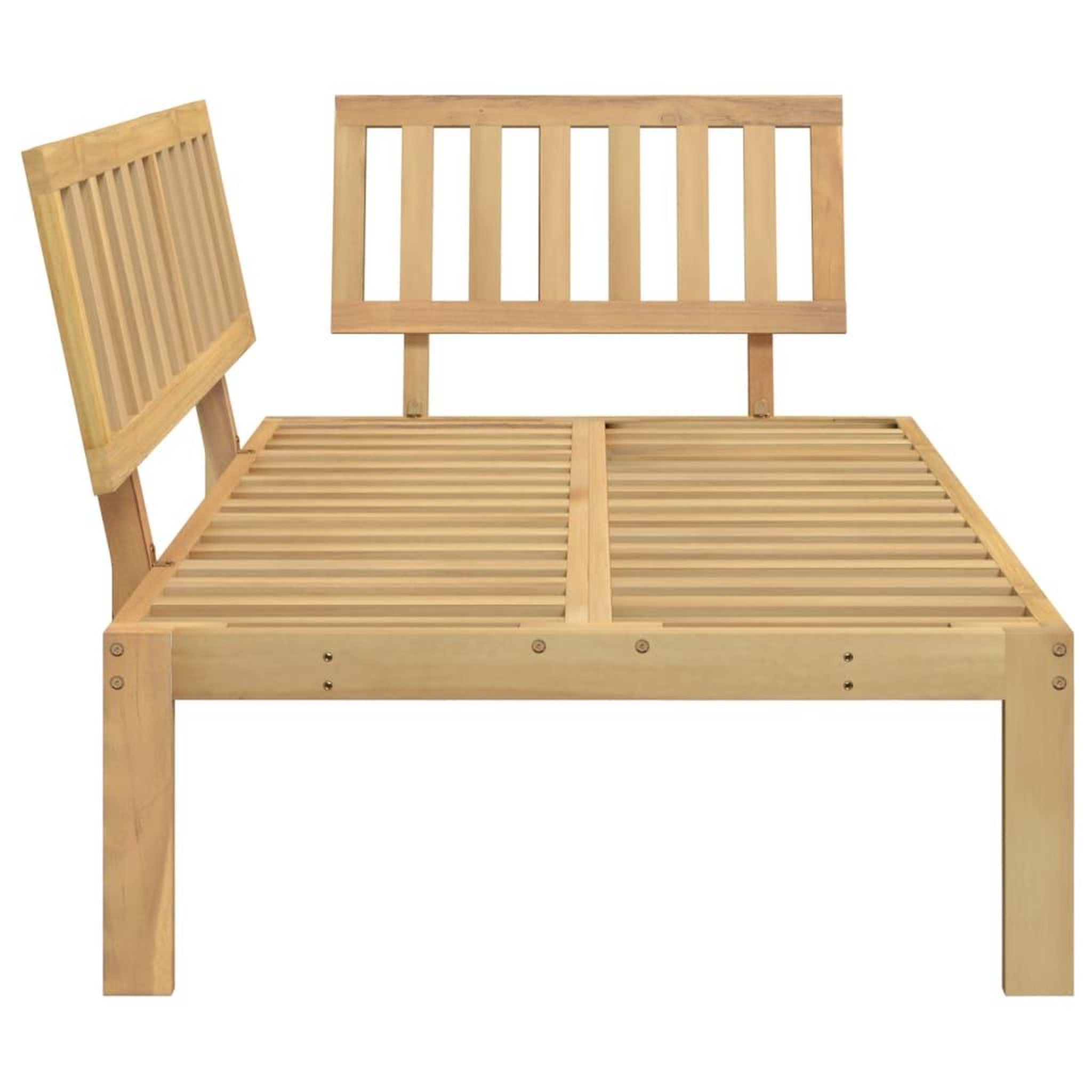 Voir la diapositive 4 : VIDAXL Canape d'angle palette de jardin bois massif d'acacia