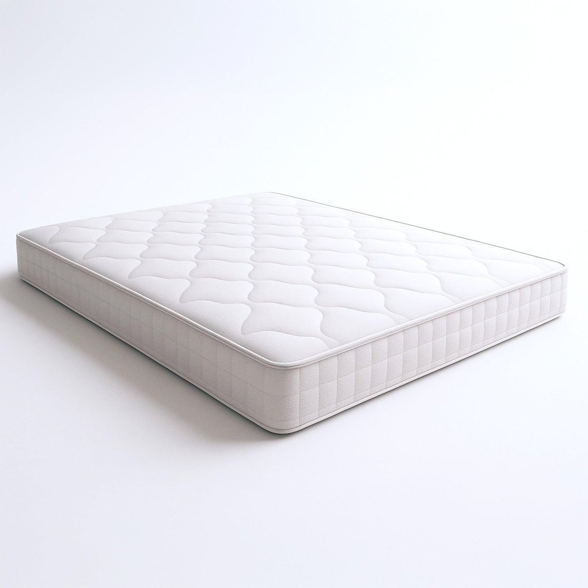 THE WHITE STONE Matelas 80x190 à Ressorts Ensachés et Mémoire de Forme | Hauteur 25 cm | Ergonomique, Ignifuge, Anallergique | Fabriqué en Italie