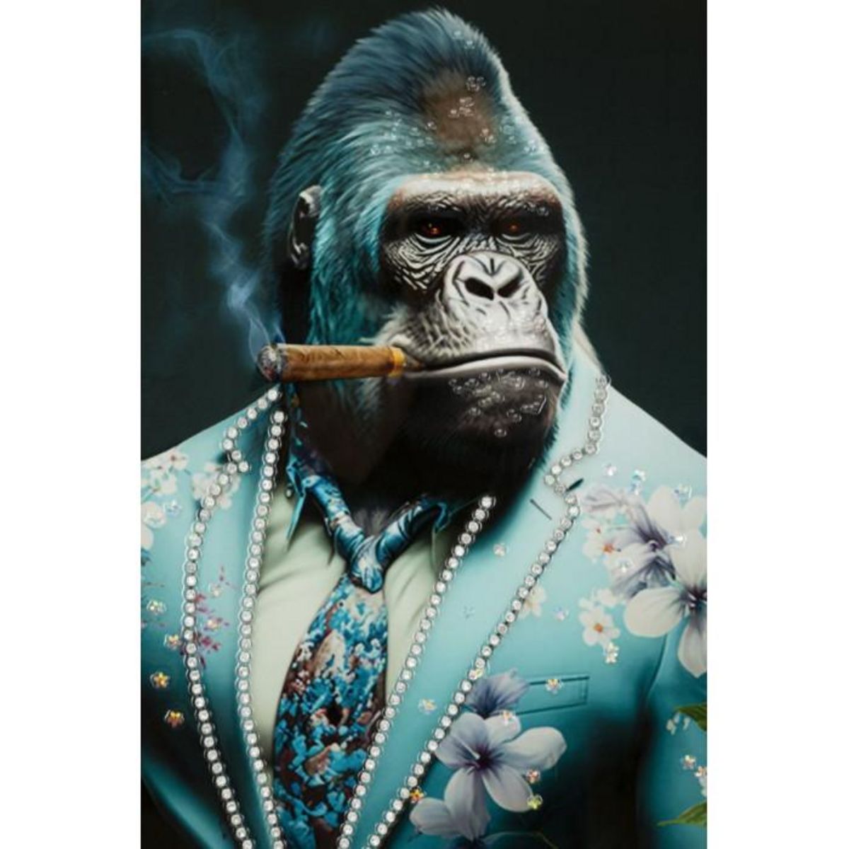 Paris Prix Tableau Imprimé Déco  Kongy  62x92cm Multicolore