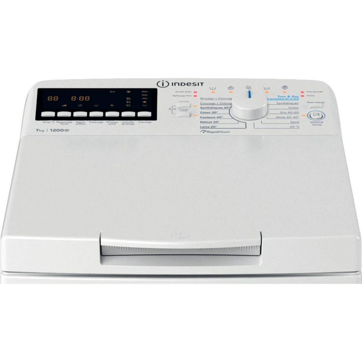 Indesit Lave linge top BTWB7251FR