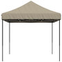 Voir la diapositive 4 : VIDAXL Tente de reception pliable escamotable taupe 410x279x315 cm