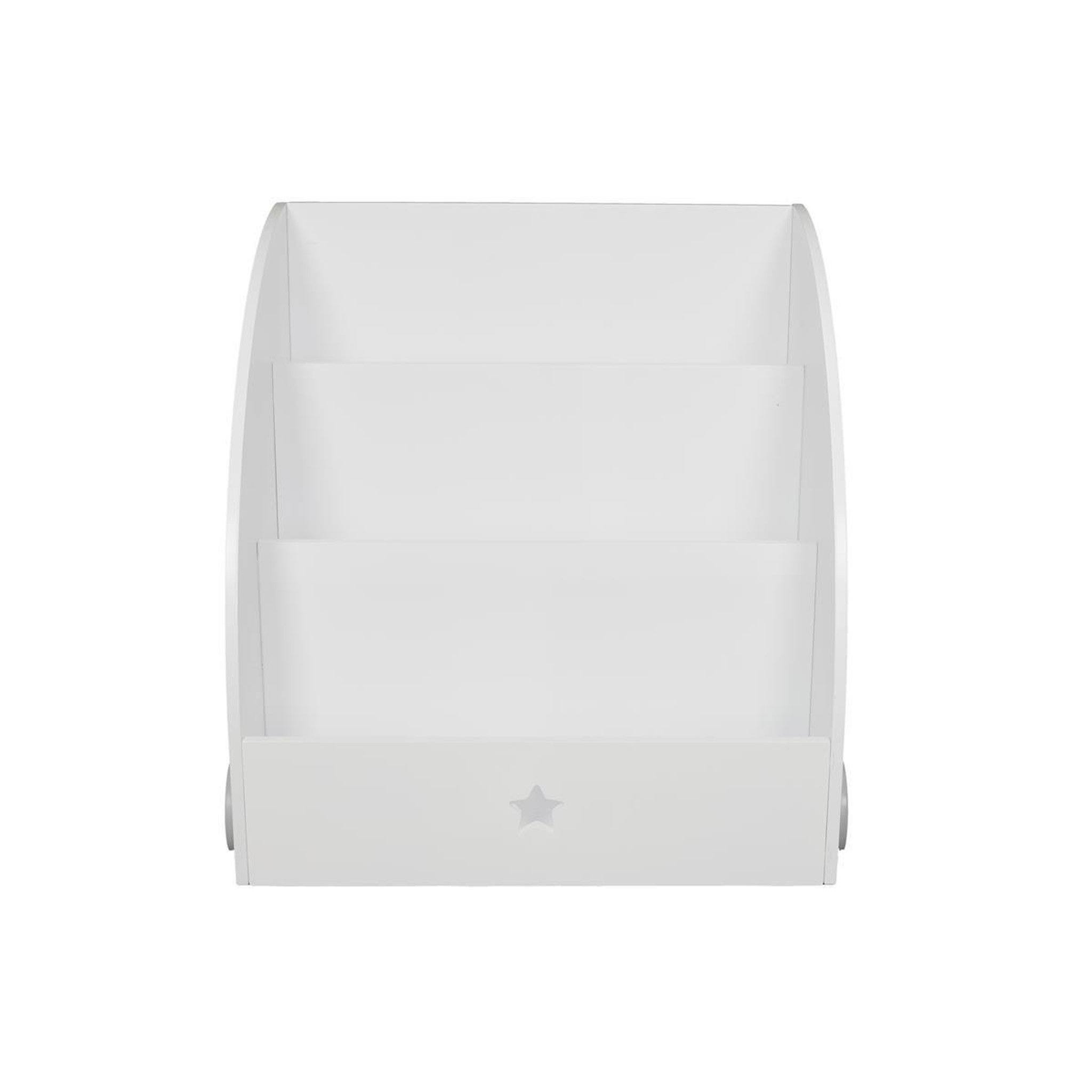 Voir la diapositive 1 : HOME DECO KIDS Bibliothèque enfant deco  maeva  64cm blanc