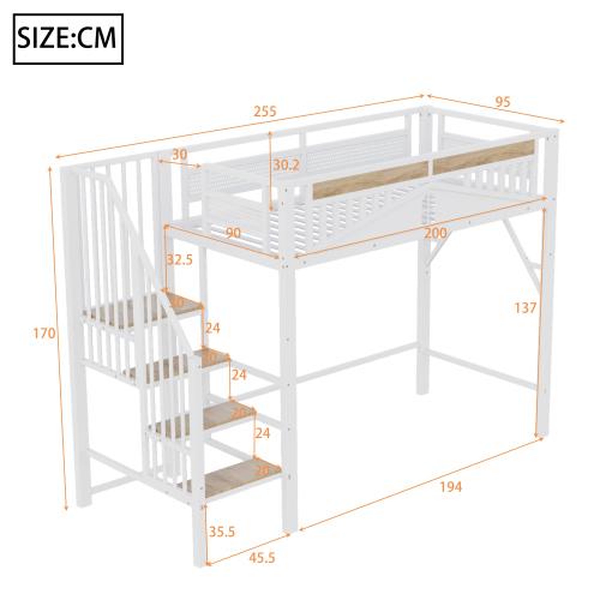 Voir la diapositive 3 : MERAX Lit mezzanine