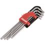 Voir la diapositive 2 : KREATOR Clés torx longues 6pans 9pcs