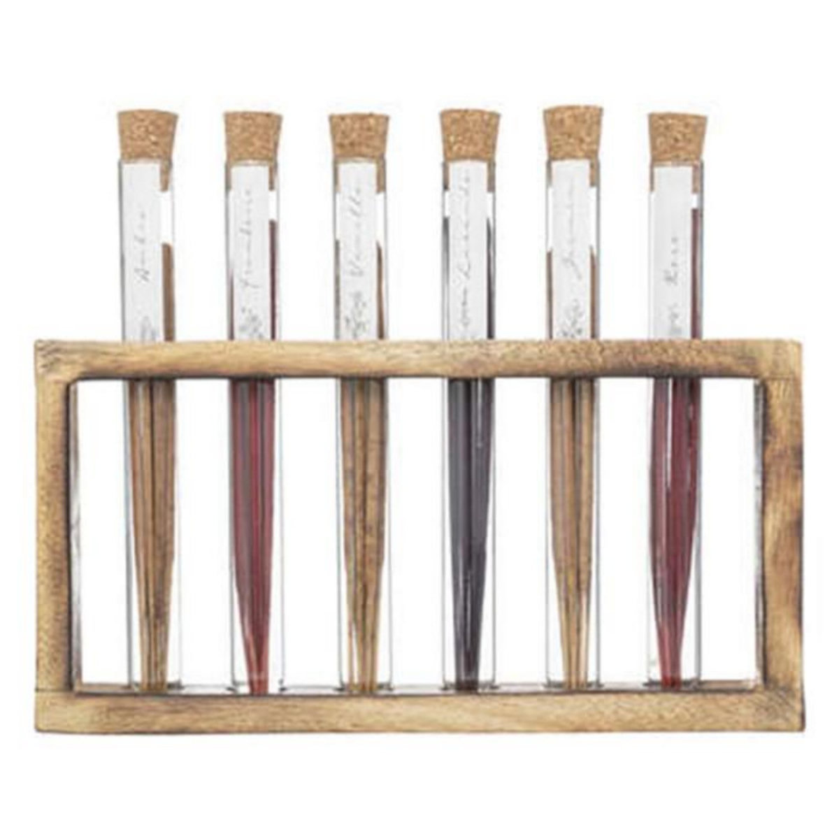 ATMOSPHERA Coffret 6 Encens  Namaste  27cm Multicolore