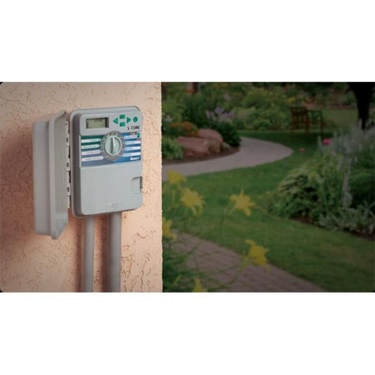 Hunter Programmateur extérieur 4 stations 3 programmes - xc-401-e