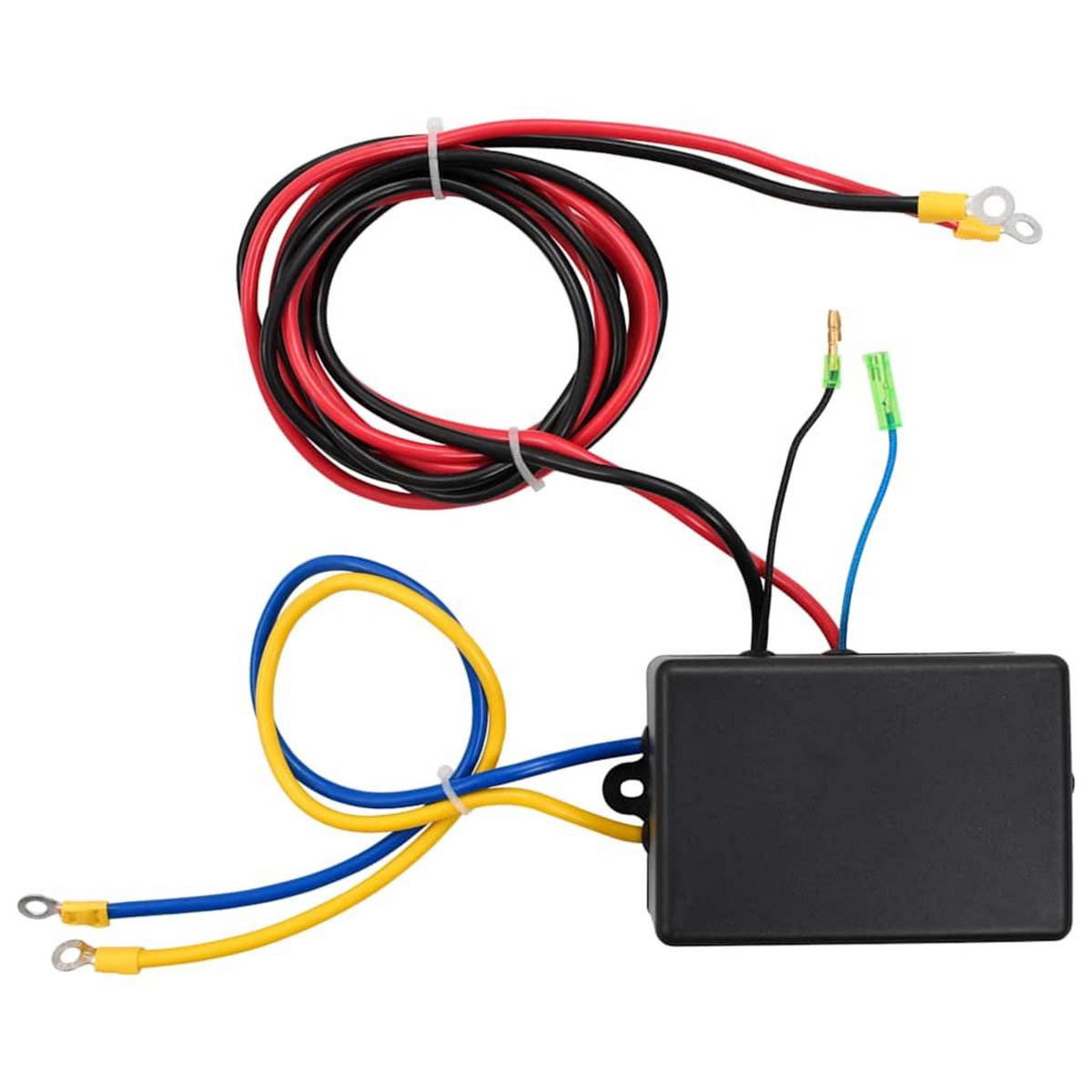 VIDAXL Treuil electrique 12 V 1360 kg avec telecommande sans fil