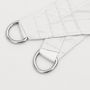 Voir la diapositive 5 : VIDAXL Voile de parasol tissu oxford carre 2,5x2,5 m blanc