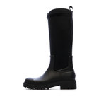 CALVIN KLEIN JEANS Bottes  Femme Calvin Klein Jeans High Rainboot Neopre. Coloris disponibles : Noir