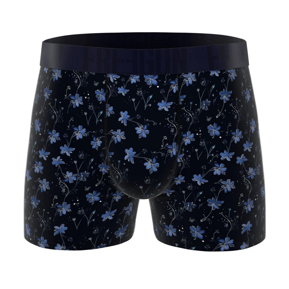 FREEGUN Lot de 3 boxers homme Flowers