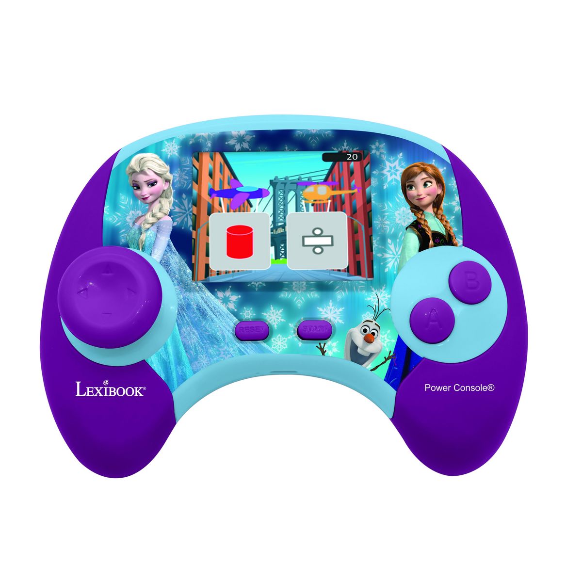 Lexibook Power Console La reine des neige de jeux éducative bilingue en français et anglais