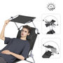 Voir la diapositive 5 : SOBUY SoBuy - Chaise Longue Réglable Pare-Soleil - Fonctionnel - OGS48