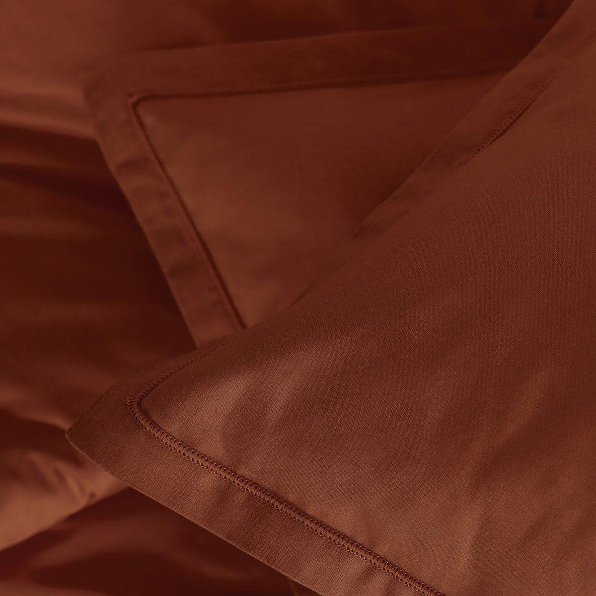 ATMOSPHERA Taie d'Oreiller  Intérieur  50x70cm Terracotta