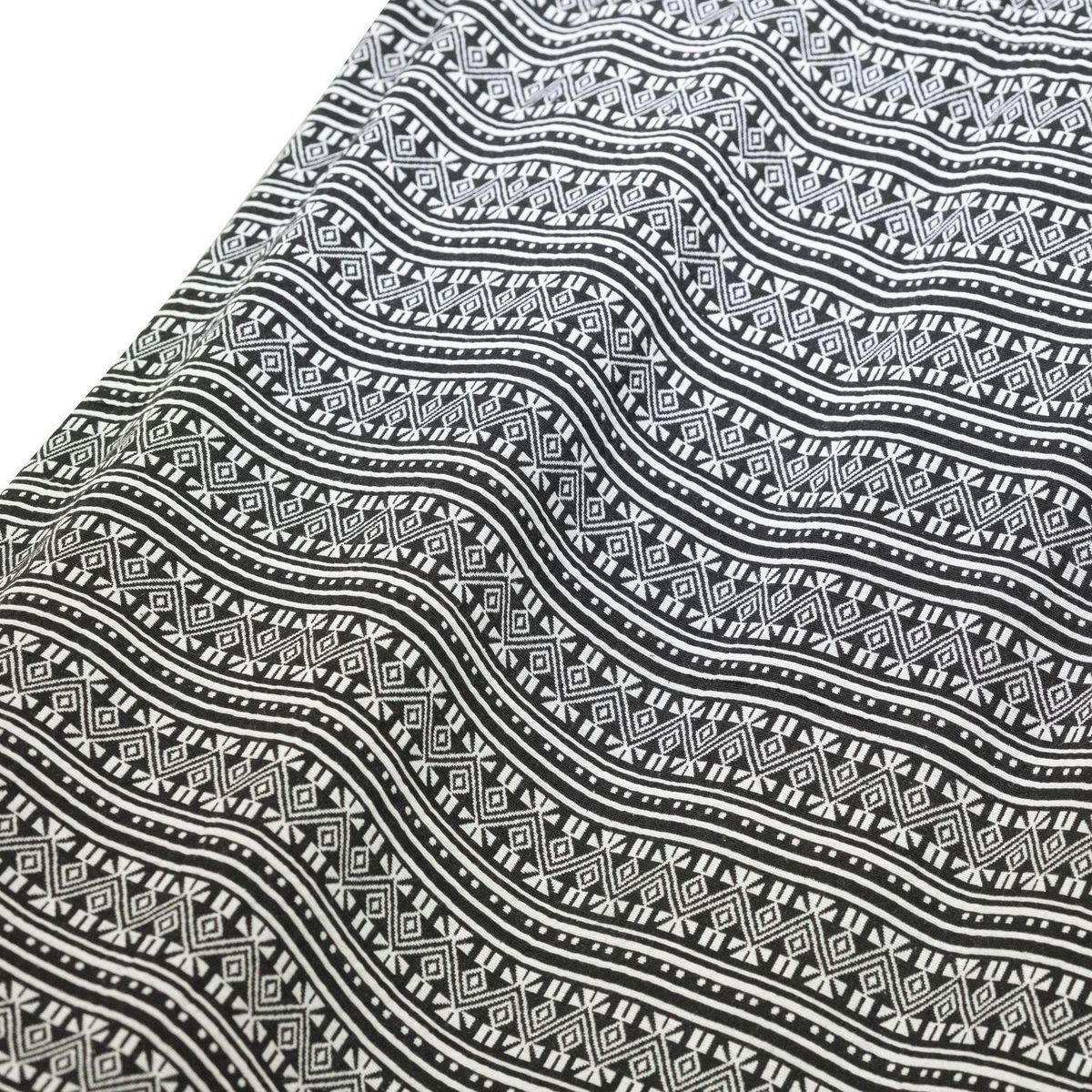 HESPERIDE Hamac design ethnique Syssia - L. 200 x l. 100 cm - Noir