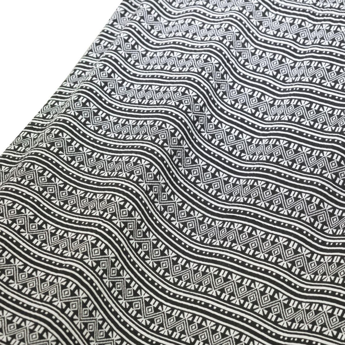 HESPERIDE Hamac design ethnique Syssia - L. 200 x l. 100 cm - Noir