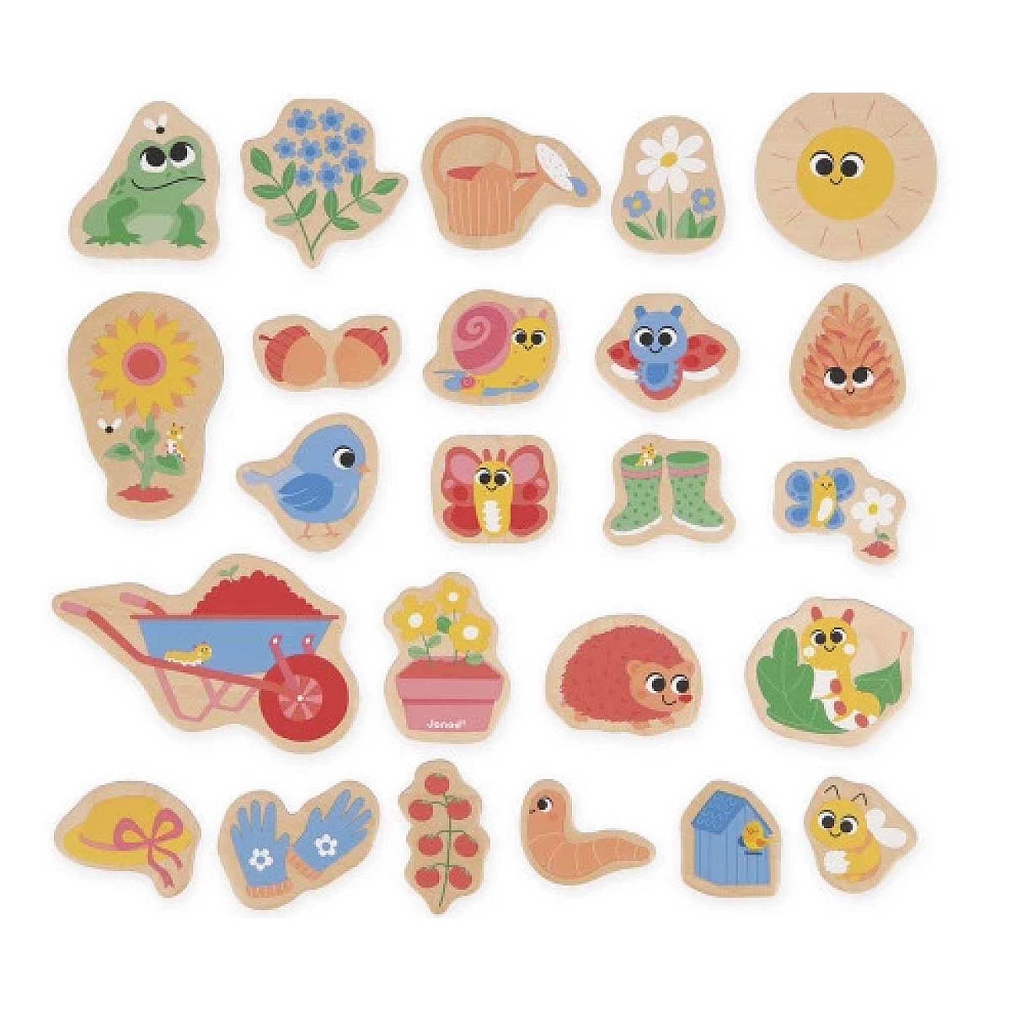 JANOD Magnets Jardin 24 pcs -