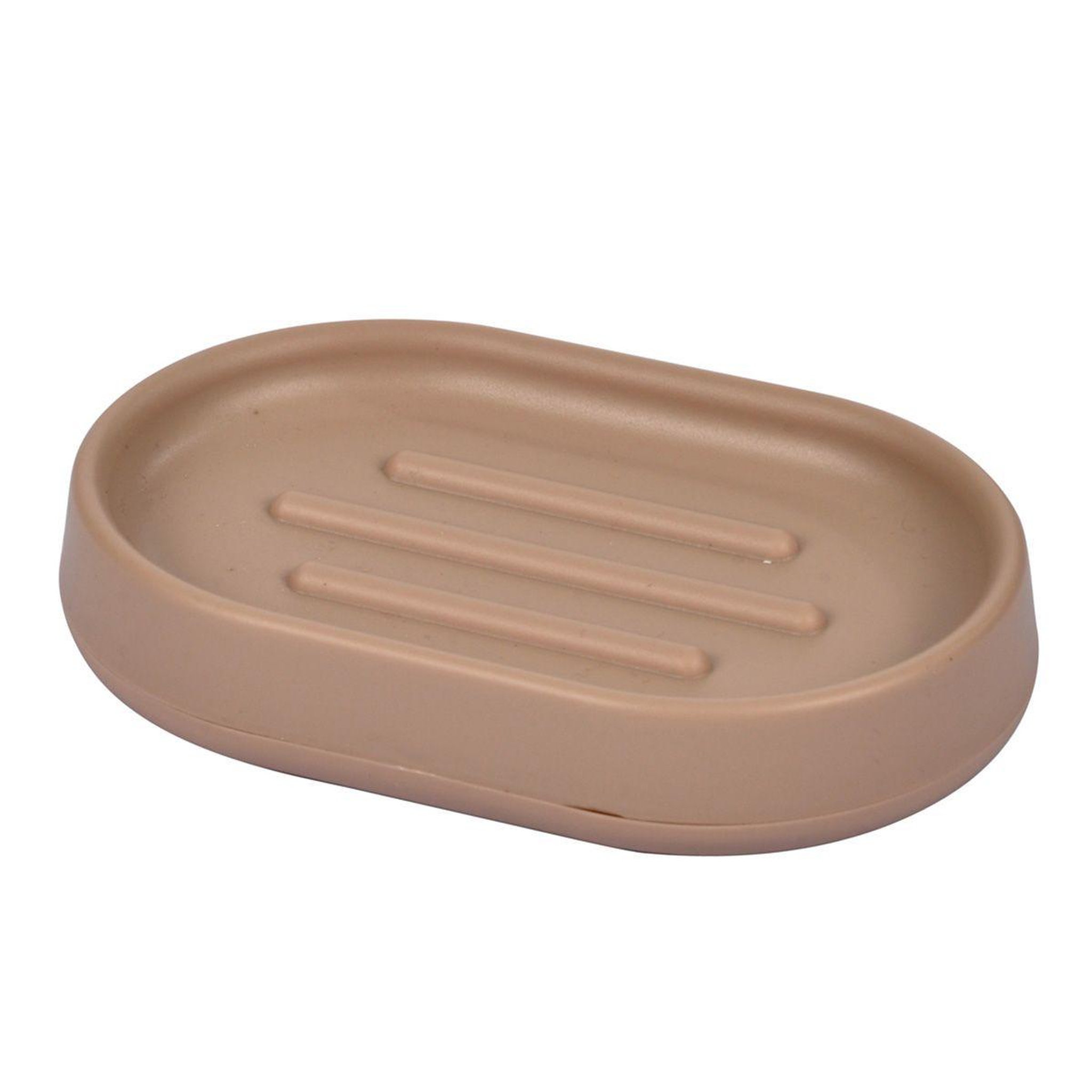 Douceur d'Intérieur Porte savon design  vitamine ii  13cm taupe
