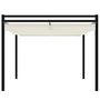 Voir la diapositive 4 : VIDAXL Tonnelle de jardin avec toit retractable creme 3x3 m aluminium