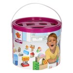 Eichhorn Eichhorn Wooden Blocks in Bucket, 50st.