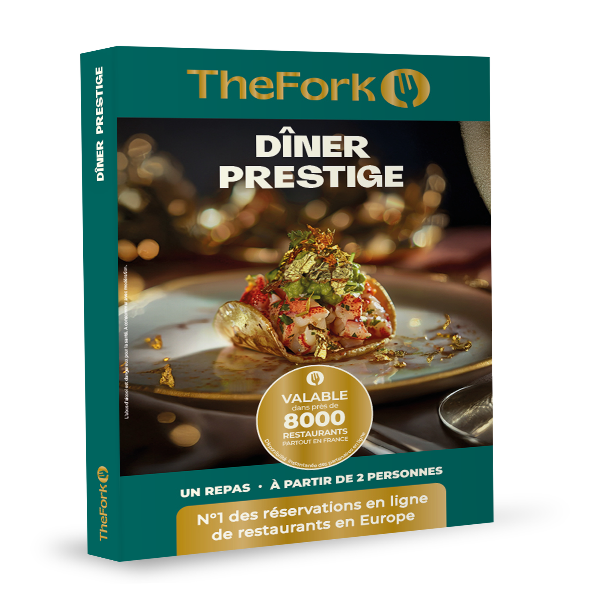 Voir la diapositive 2 : THEFORK Coffret cadeau TheFork - Dîner prestige