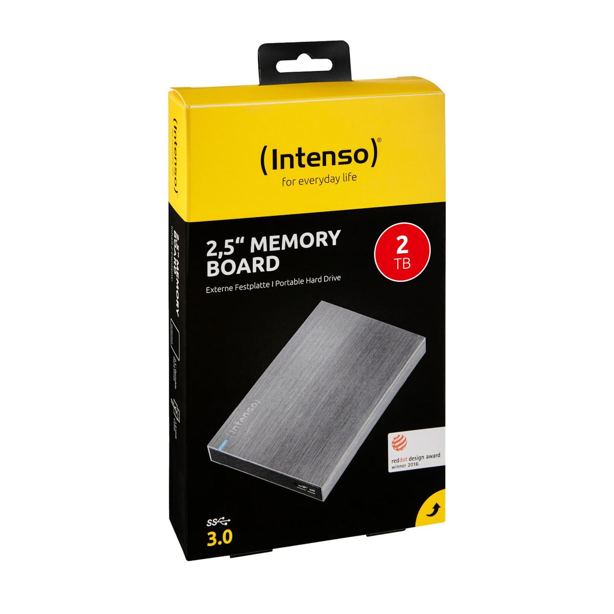 Intenso Intenso 6028680 disque dur externe 2 To 5400 tr/min 2.5  Micro-USB B Anthracite