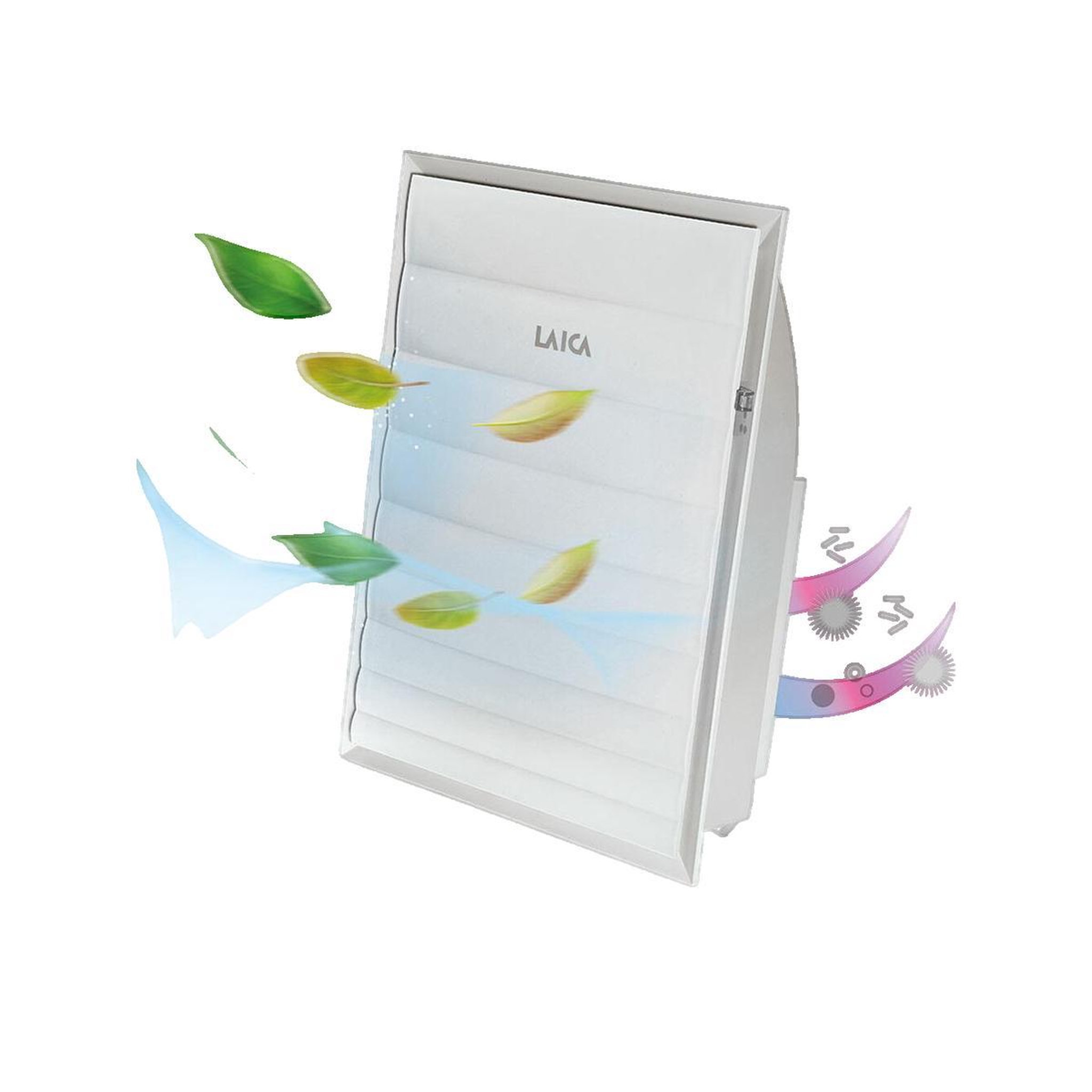 LAICA Purificateur d'air Laica HI5000W avec filtre HEPA blanc