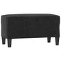 Voir la diapositive 2 : VIDAXL Banc Noir 70x35x41 cm Velours