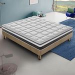 ILOVESLEEP Matelas Mousse ANNA - Accueil Mémoire De Forme - Epaisseur 20 Cm. Coloris disponibles : Blanc