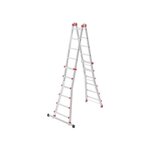 HAILO Échelle télescopique multifonction M80 – 4 x 6 échelons - 6,75M