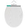 Voir la diapositive 6 : Paris Prix Abattant WC Effet Bois  Strata  46cm Blanc