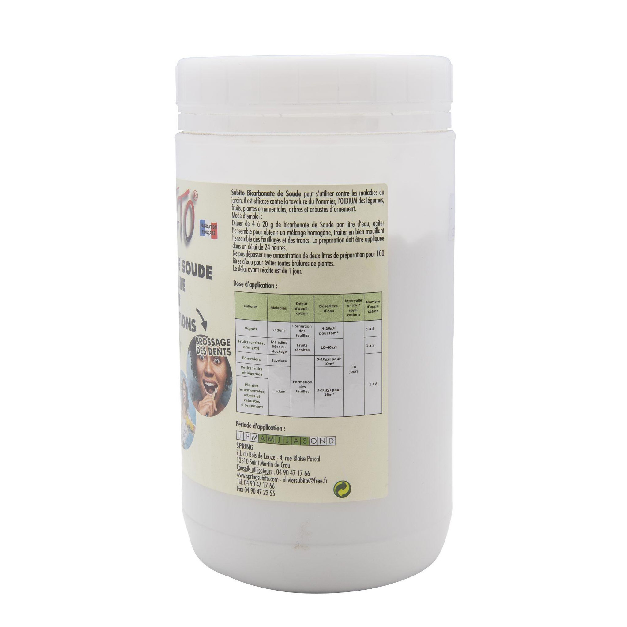 Voir la diapositive 4 : Subito Traitement contre les maladies du jardin 1kg SUBITO