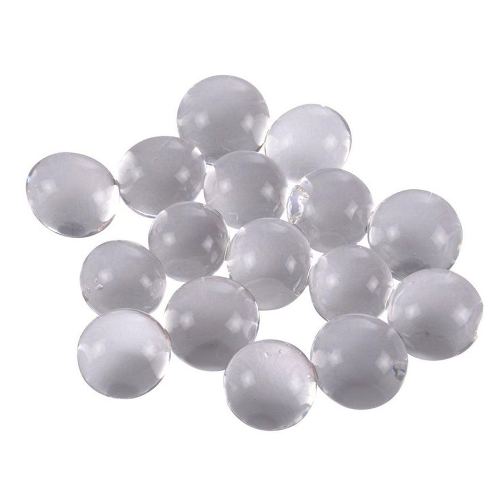 HOMEA Billes décoratives design  gel  380g gris clair