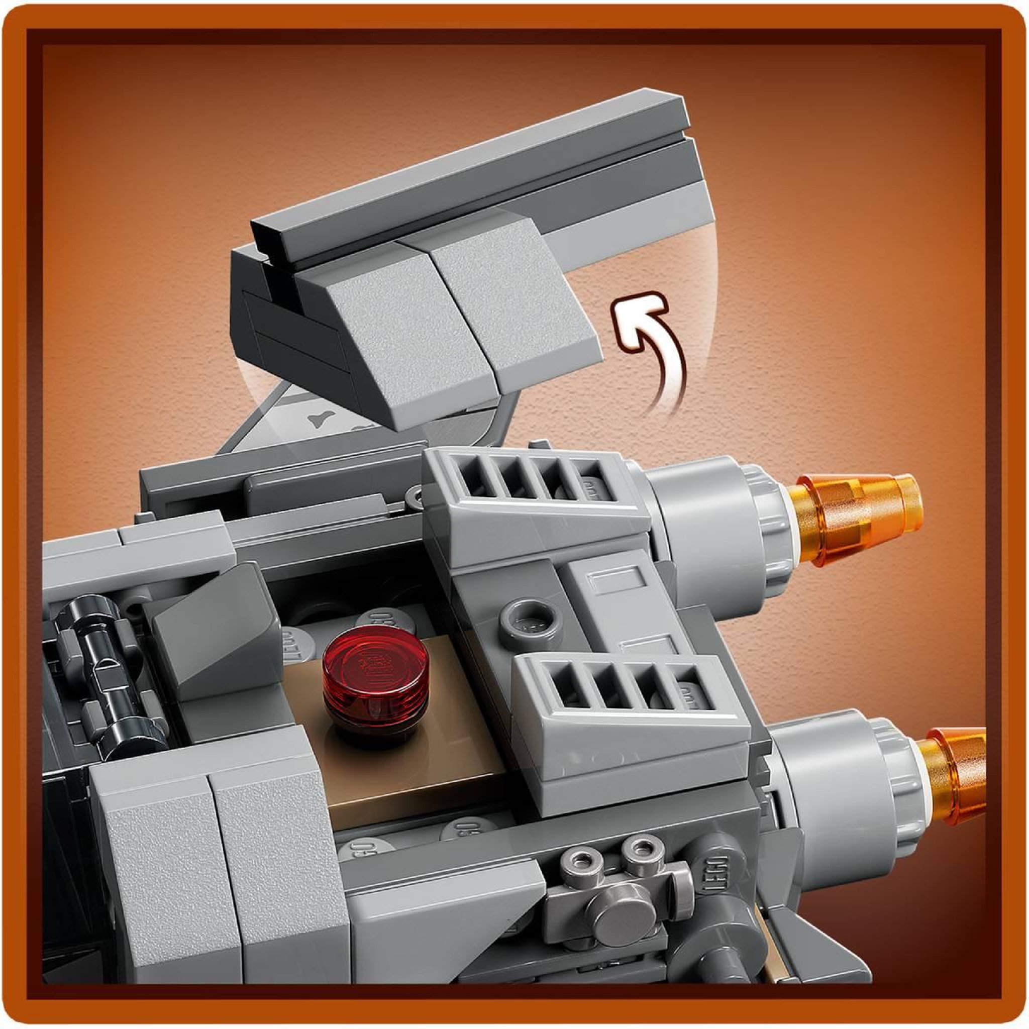 Voir la diapositive 4 : LEGO 75346 Star Wars Le Chasseur Pirate, Jouet de Construction Le Mandalorien Saison 3 avec Minifigurines Pilote et Vane, Idée Cadeau à Collectionner