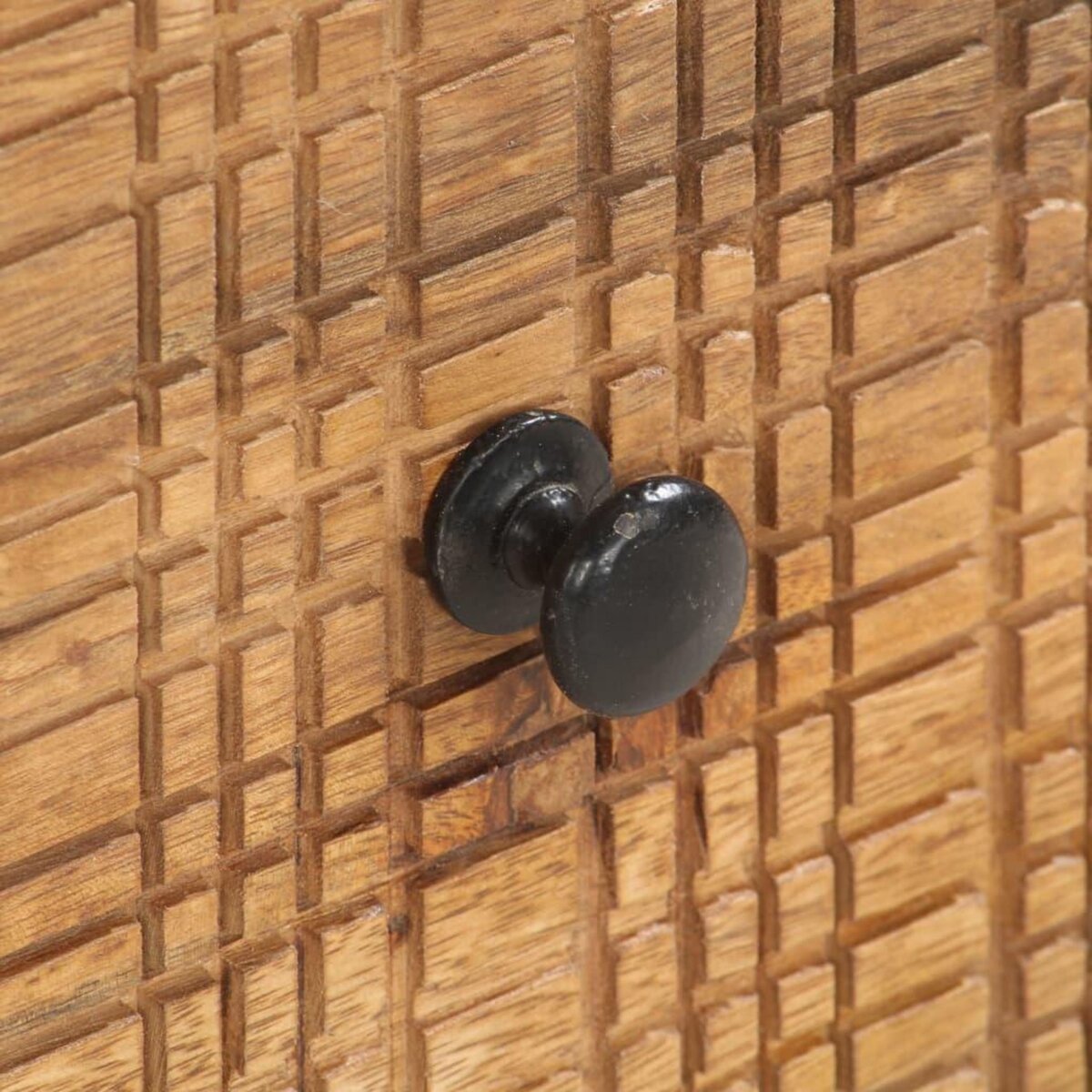 VIDAXL Buffet 45x30x75 cm Bois de manguier massif