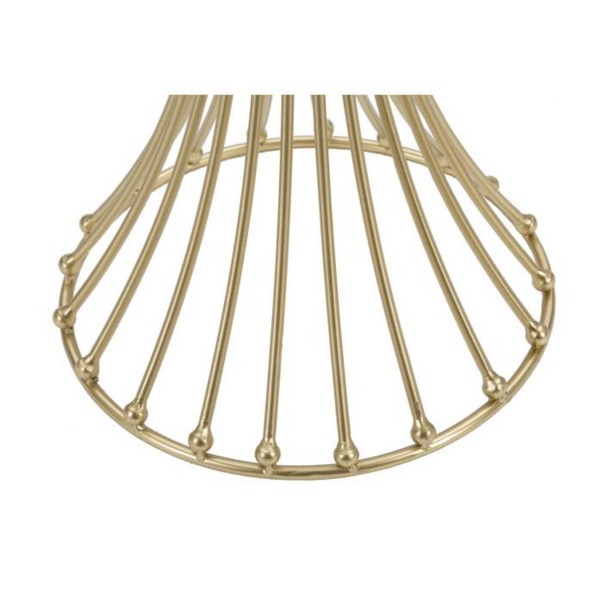 Paris Prix Table d'Appoint Design en Métal  Century  82cm Or